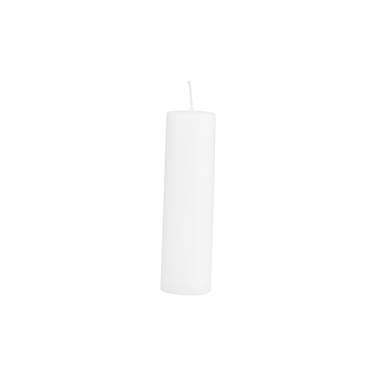 Žvakė balta, 15 cm