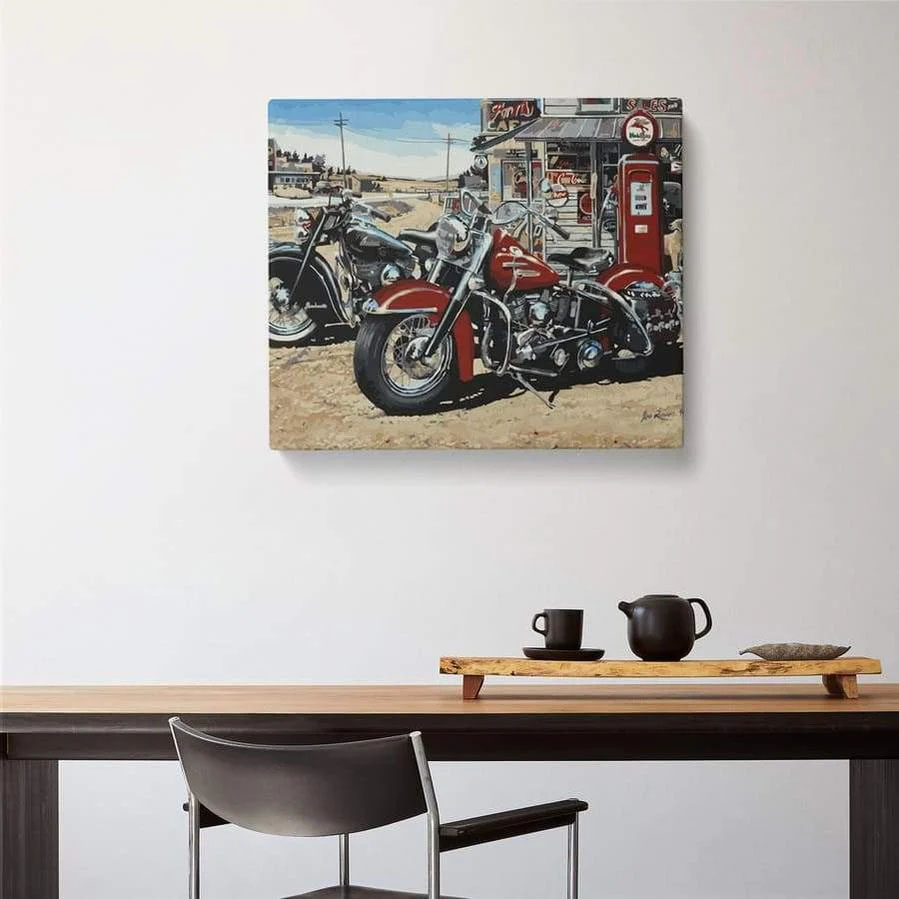 Tapymo skaičiais rinkinys Harley Davidson, 40x50 cm